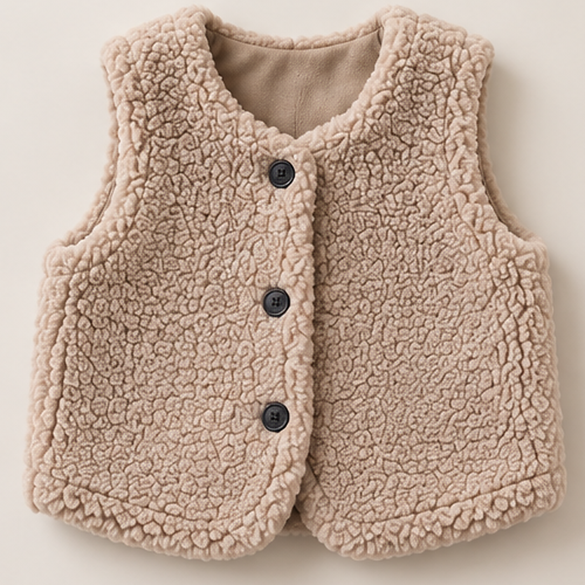 THE TEDDY FLEECE GILET